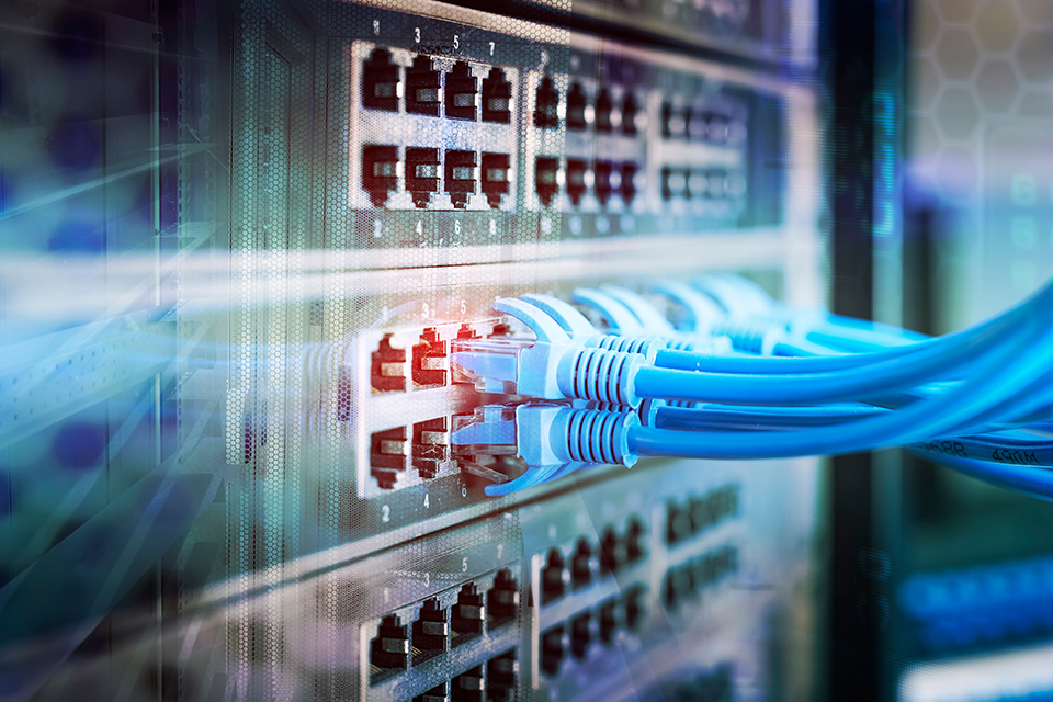 ethernet cables helping to power technology